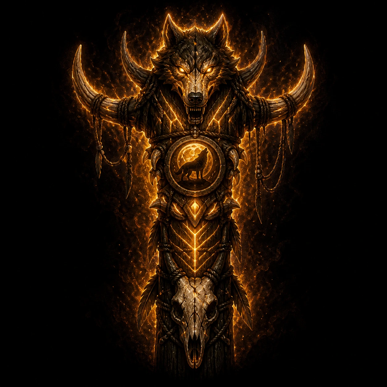 Alpha Wolf Totem