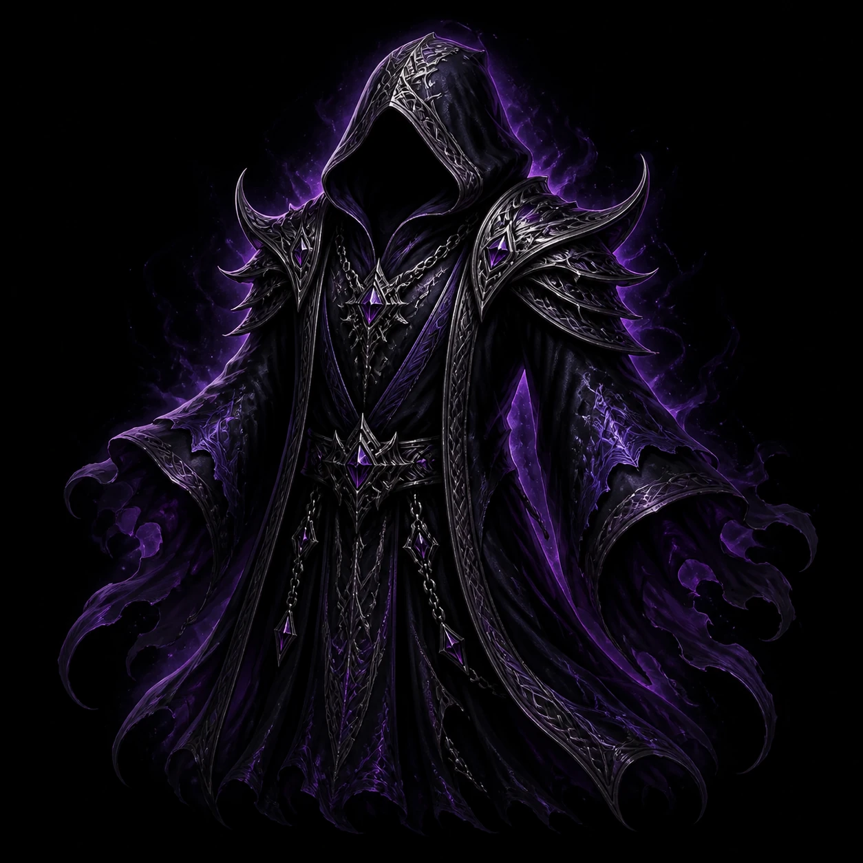 Shadow Silk Robe