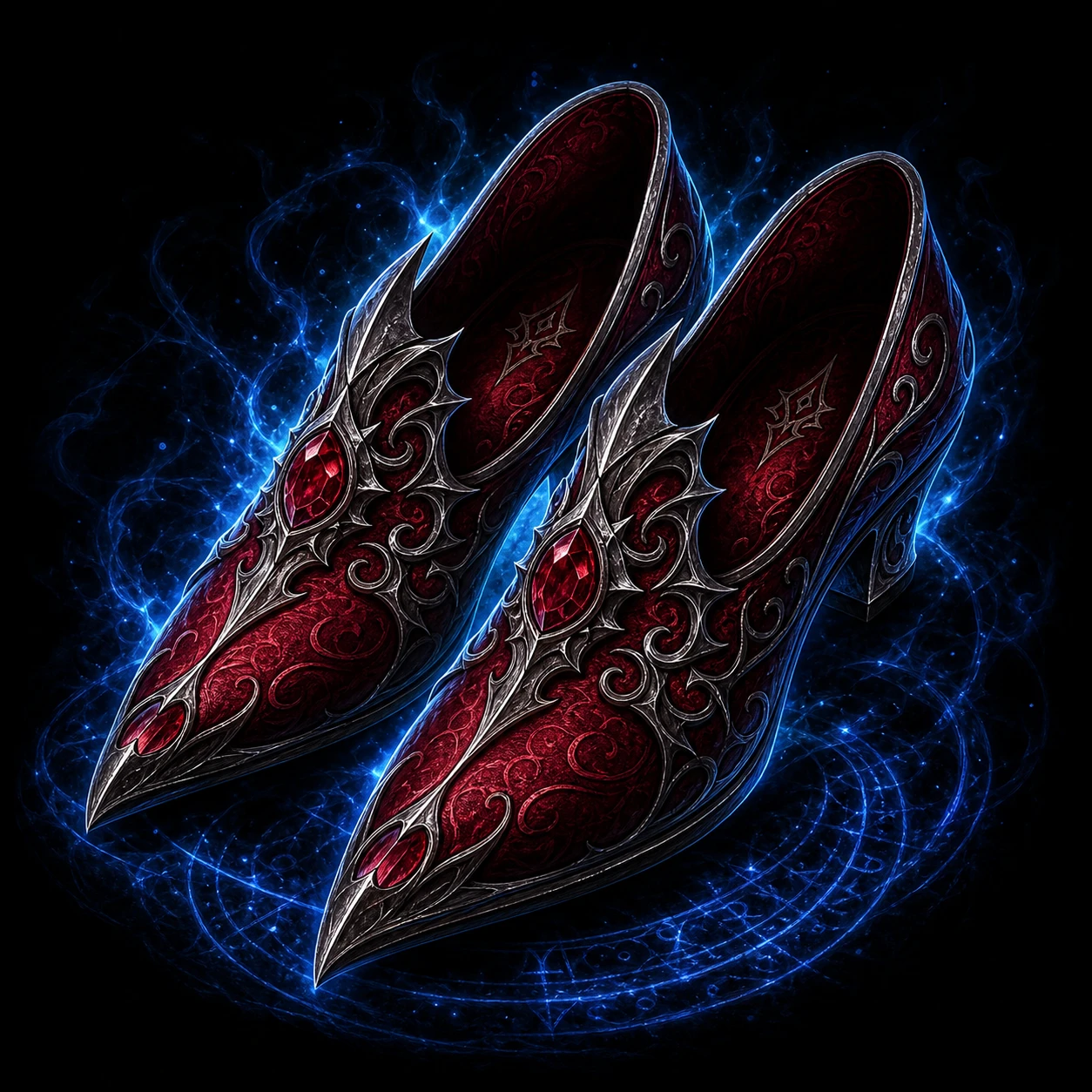 Crimson Slippers