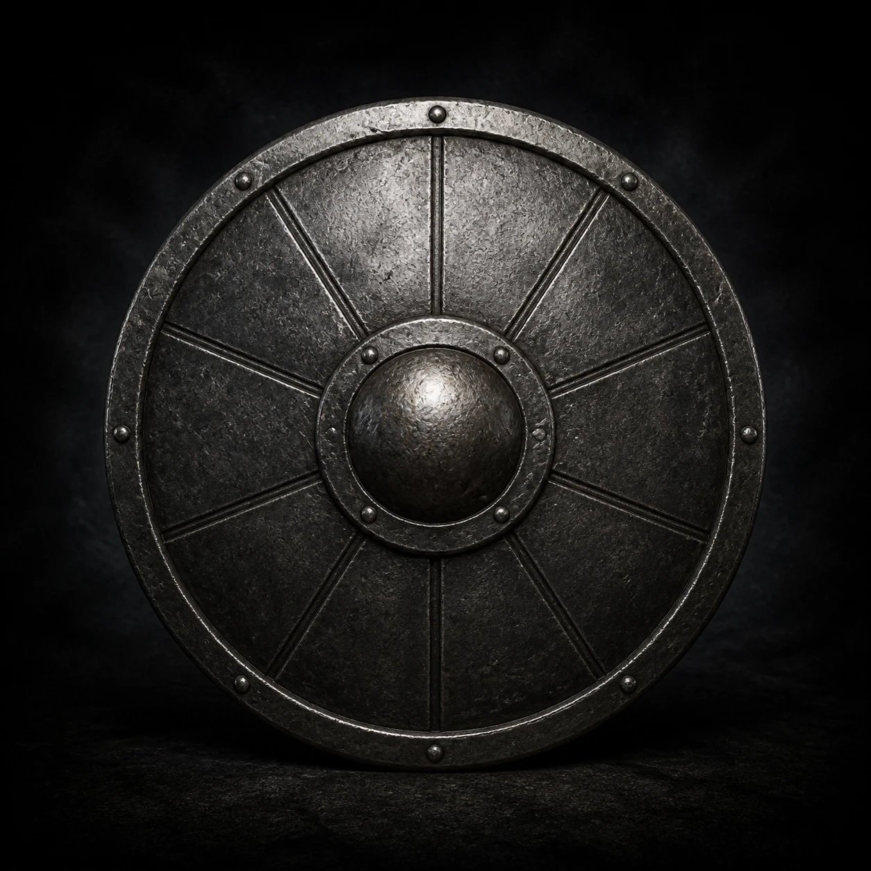Iron Round Shield