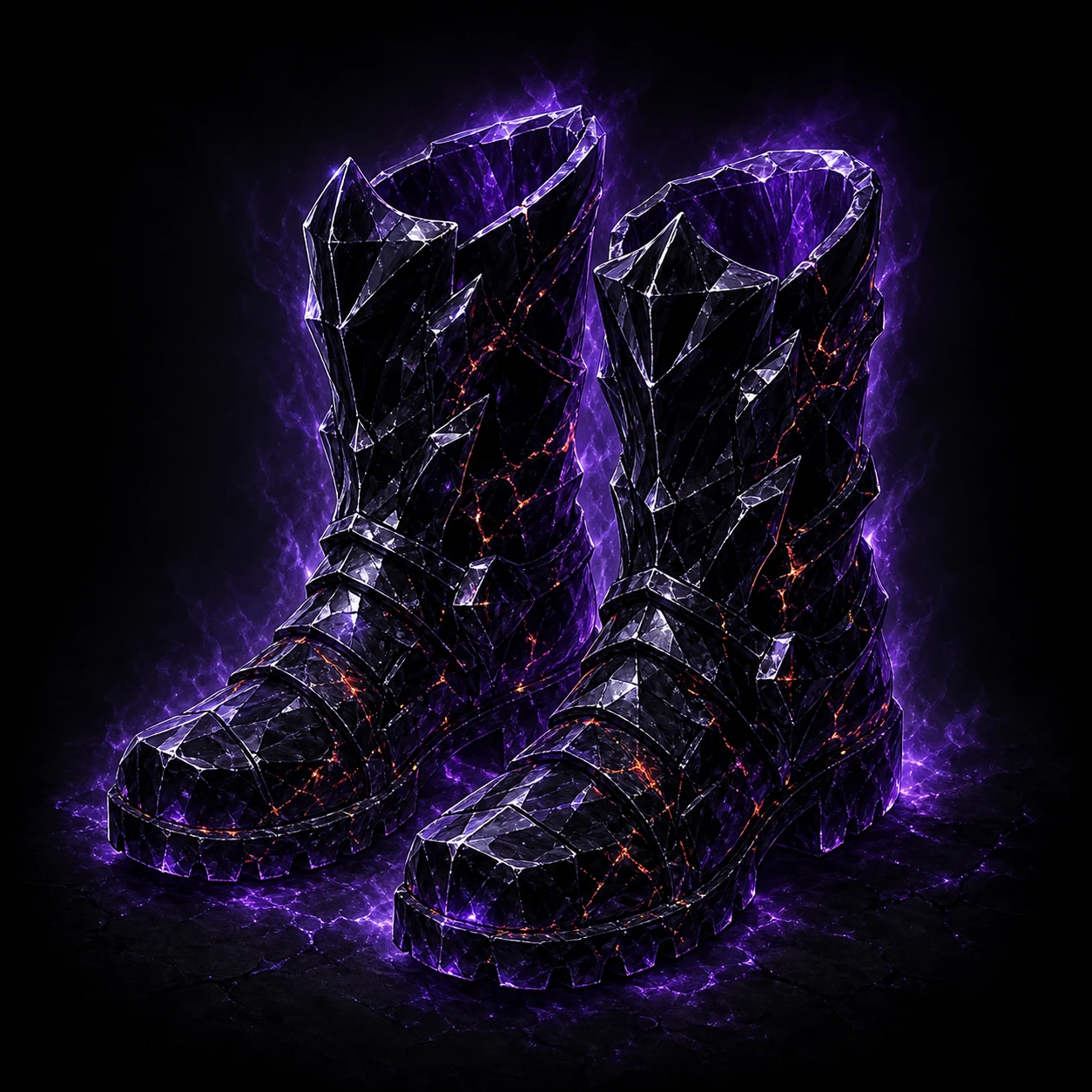 Obsidian Boots