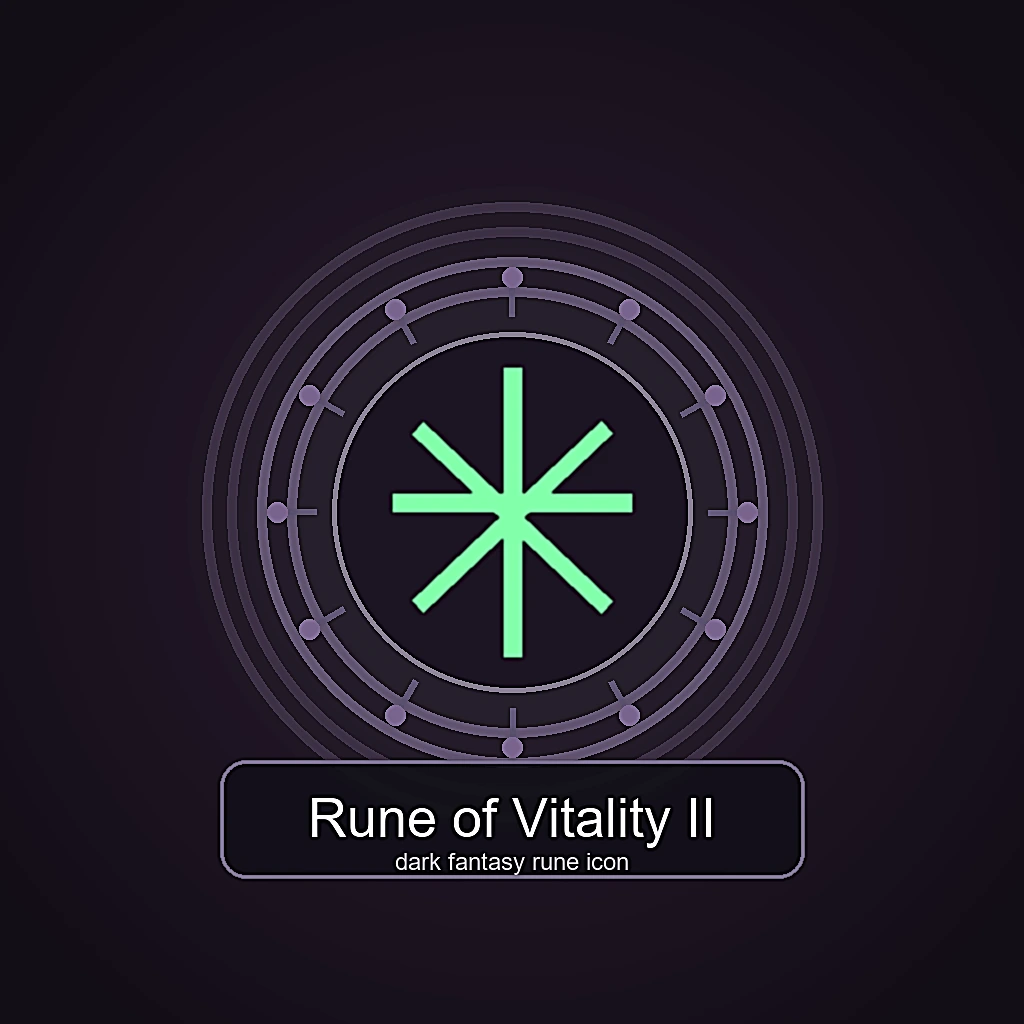 Rune of Vitality II
