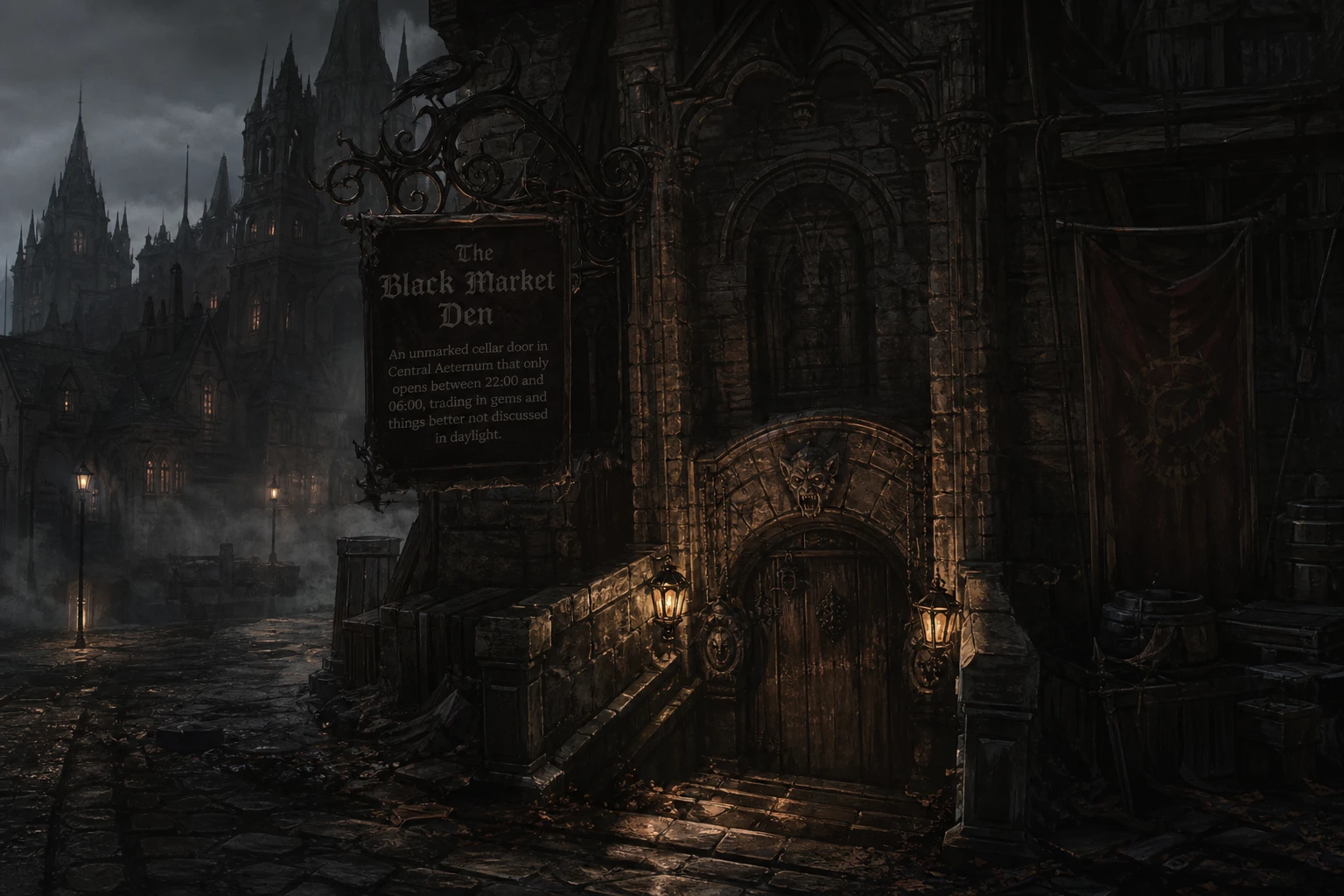 The Black Market Den