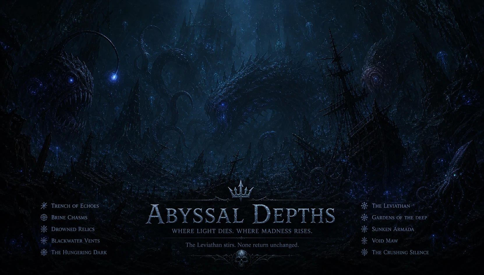 Abyssal Depths — bottomless dungeons beneath Aeternum